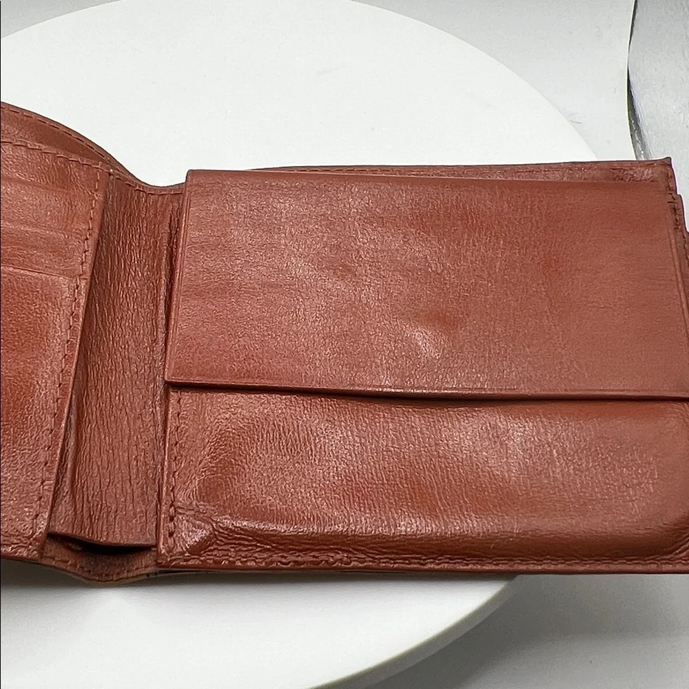 839. MCM Cognac Visetos Wallet